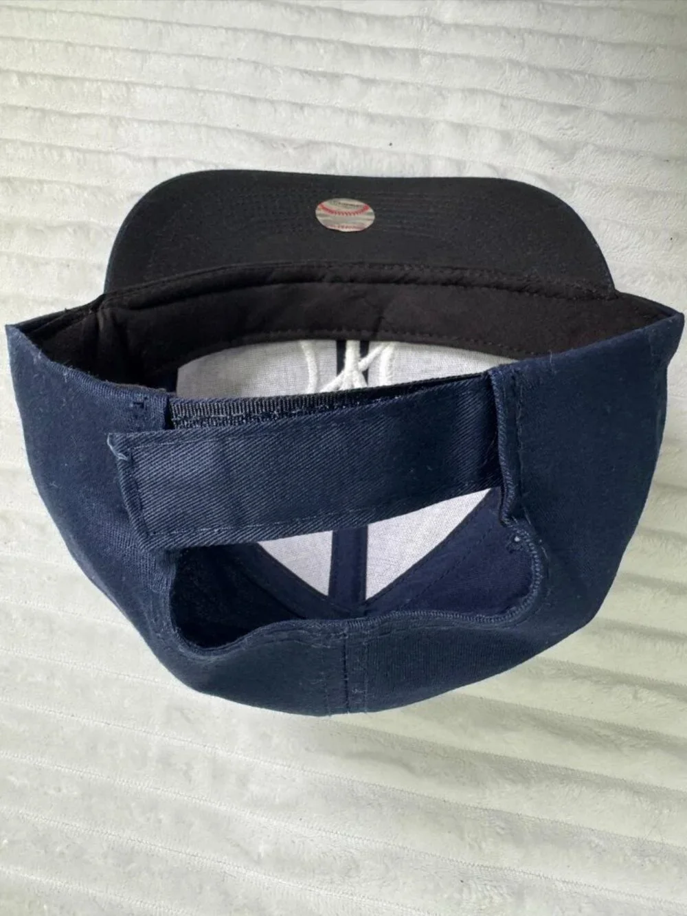 New York Yankees Team MLB By OC Sports Adjustable Cap Blue Navy Youth